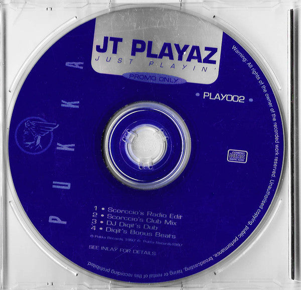 JT Playaz : Just Playin' (CD, Promo)