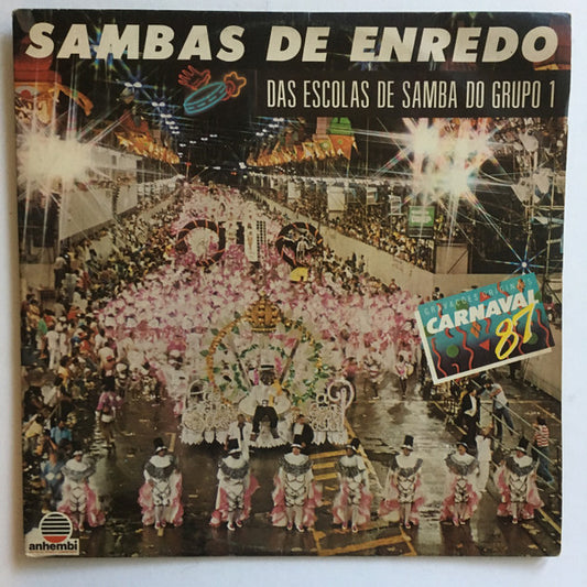 Various : Sambas De Enredo Das Escolas De Samba Do Grupo 1 (LP, Com)