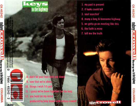 Rodney Crowell : Keys To The Highway (CD, Album)