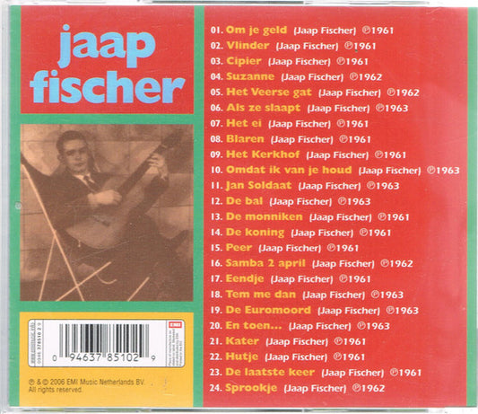 Jaap Fischer : De Liedjes Van Jaap Fischer (CD, Comp, RE)