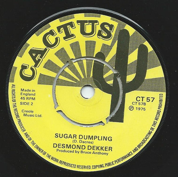 Desmond Dekker : Israelites (7", Single, 4 P)