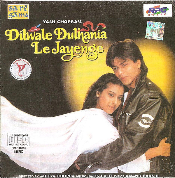 Jatin Lalit, Anand Bakshi : Dilwale Dulhania Le Jayenge (CD, RE)