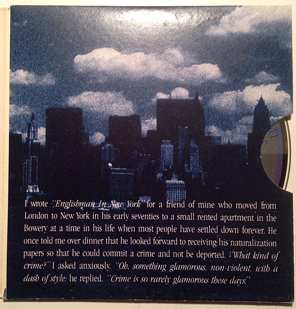 Sting : Englishman In New York (CD, Mini, Gat)