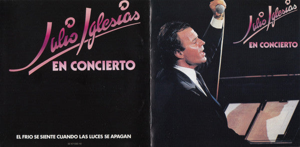 Julio Iglesias : En Concierto (2xCD, Album, RE)