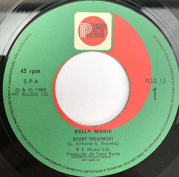 Kelly Marie : Silent Treatment (7", Single)