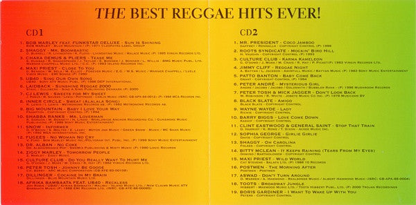 Various : The Best Reggae Hits Ever! (2xCD, Comp)