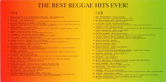 Various : The Best Reggae Hits Ever! (2xCD, Comp)