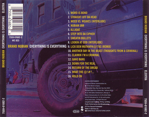 Brand Nubian : Everything Is Everything (CD, Album)