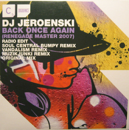 DJ Jeroenski : Back Once Again (Renegade Master 2007) (CD, Single)