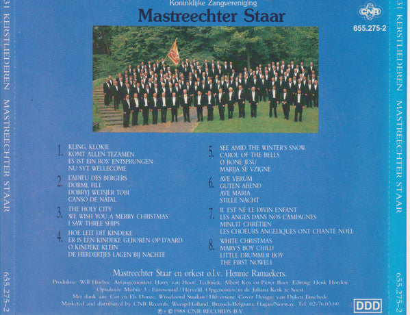 De Mastreechter Staar : 31 Kerstliederen (CD, Comp)