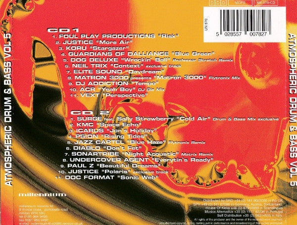 Various : Atmospheric Drum & Bass Vol. 5 (2xCD, Comp)