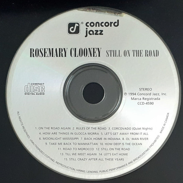 Rosemary Clooney : Still On The Road (CD, Album)