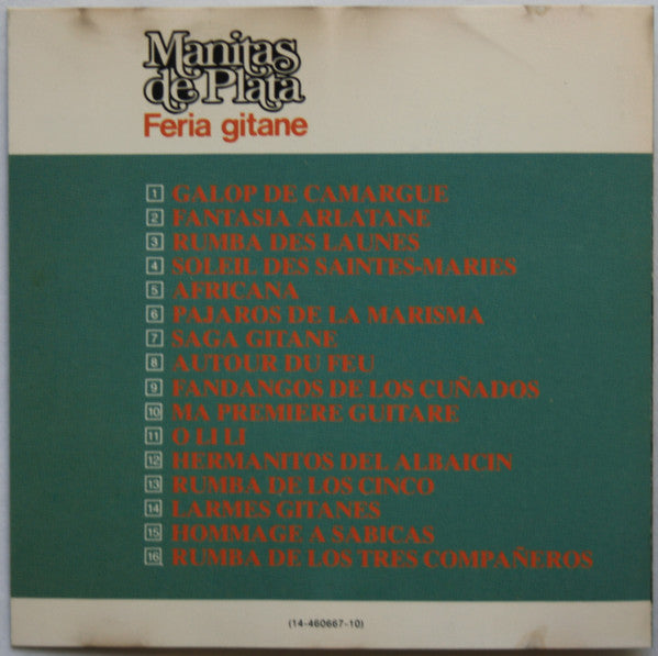 Manitas De Plata : Feria Gitane (CD, Comp)