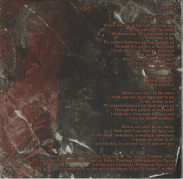 Clan Of Xymox : The Best Of (CD, Comp)