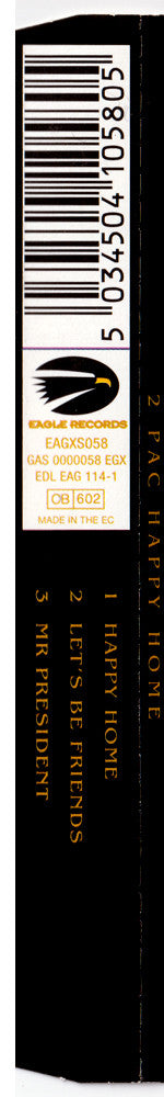 2Pac : Happy Home (CD, Single)