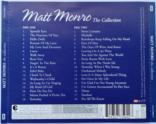 Matt Monro : The Collection (2xCD, Comp)