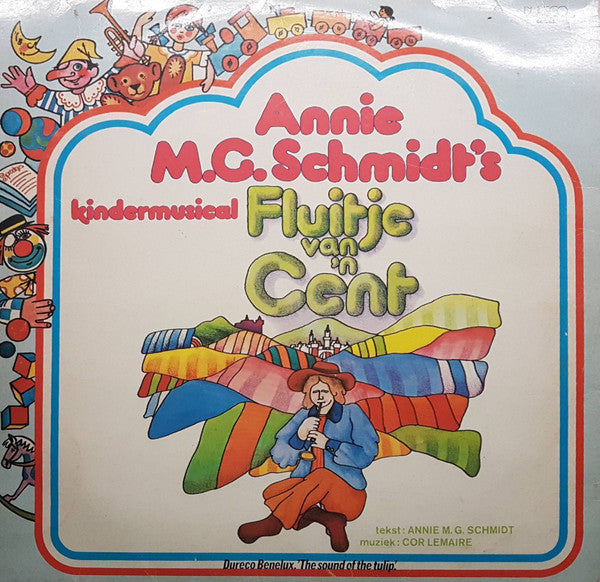 Annie M.G. Schmidt : Annie M.G. Schmidt's Kindermusical Jip En Janneke / Annie M.G. Schmidt's Kindermusical Fluitje Van 'N Cent (LP, RE, Gat)