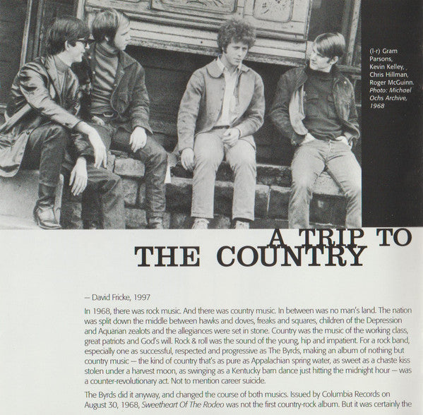 The Byrds : Sweetheart Of The Rodeo (CD, Album, RE, RM, DAD)
