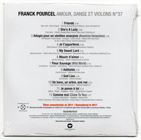 Franck Pourcel Et Son Grand Orchestre : 4 Albums (4xCD, Album, Comp, RE, Min + Box, RE)