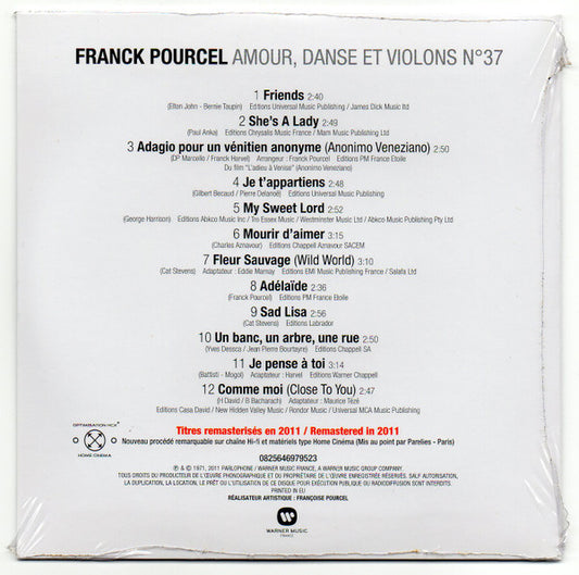 Franck Pourcel Et Son Grand Orchestre : 4 Albums (4xCD, Album, Comp, RE, Min + Box, RE)