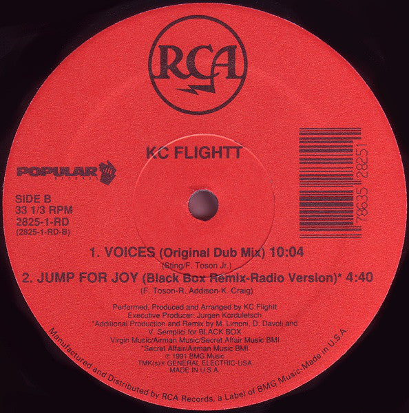 KC Flightt : Voices (12")