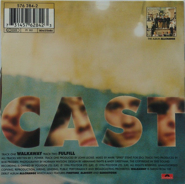 Cast : Walkaway (CD, Single)