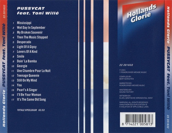 Pussycat (2) Featuring Tony Willé (2) : Pussycat Featuring Toni Willé (CD, Comp)