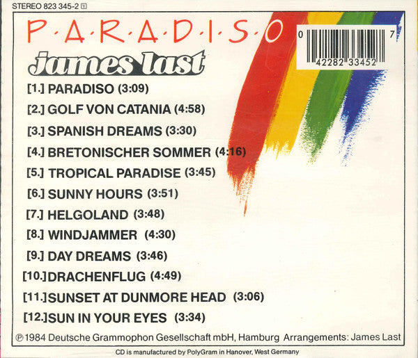 James Last : Paradiso (CD)