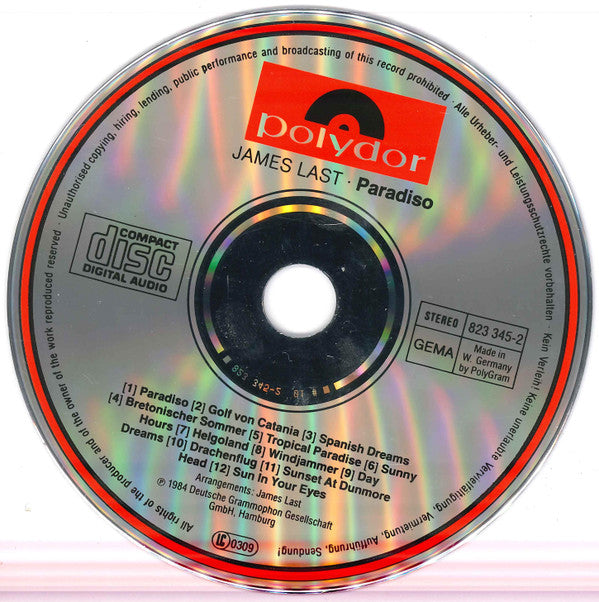 James Last : Paradiso (CD)