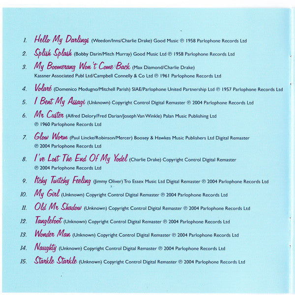 Charlie Drake : Hello My Darlings - The Best Of Charlie Drake (CD, Comp)