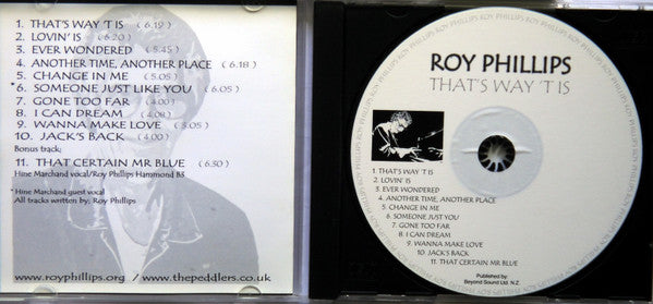 Roy Phillips : That's Way 'Tis (CD, Album)