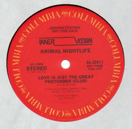 Animal Nightlife : Love Is Just The Great Pretender (12")
