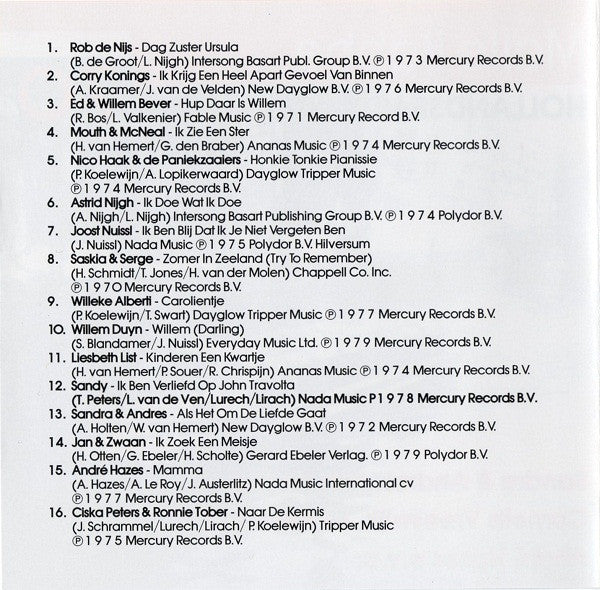 Various : Malle Babbe - Hollandse Hits Uit De Jaren 70 (2xCD, Comp)