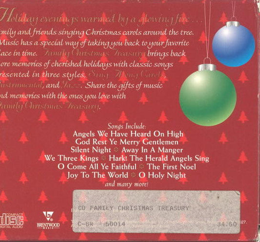 Unknown Artist : Family Christmas Treasury (3xCD, RE + Box)