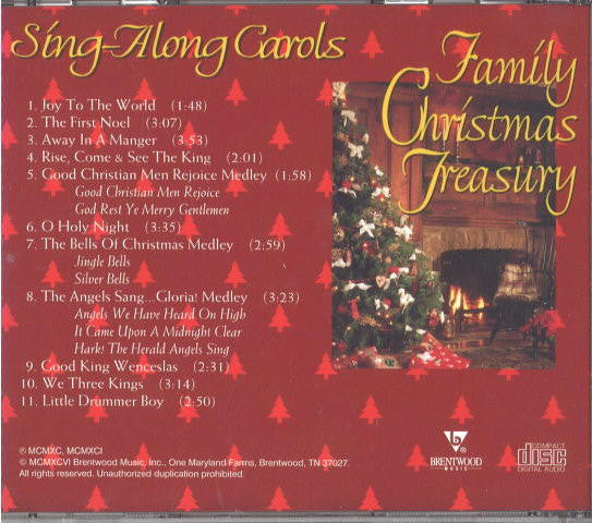 Unknown Artist : Family Christmas Treasury (3xCD, RE + Box)