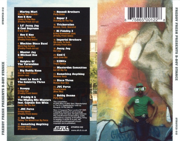 Freddy Fresh : B-Boy Stance (Original Old Skool Party Rockers) (CD, Mixed)