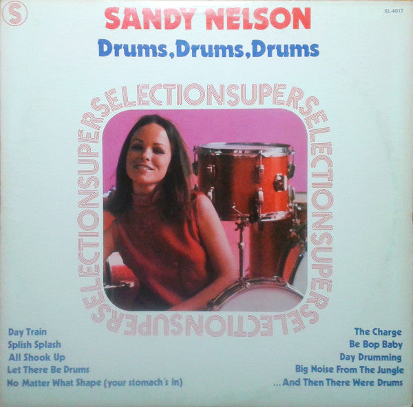 Sandy Nelson : Drums, Drums, Drums (LP, Comp)