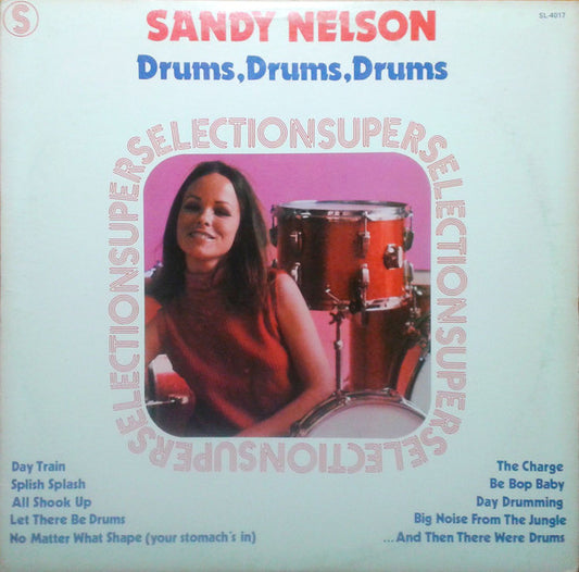 Sandy Nelson : Drums, Drums, Drums (LP, Comp)