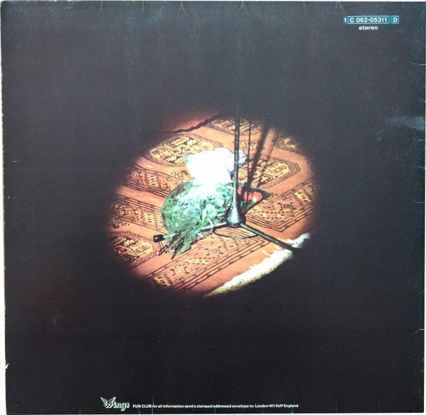 Wings (2) : Red Rose Speedway (LP, Album, Gat)
