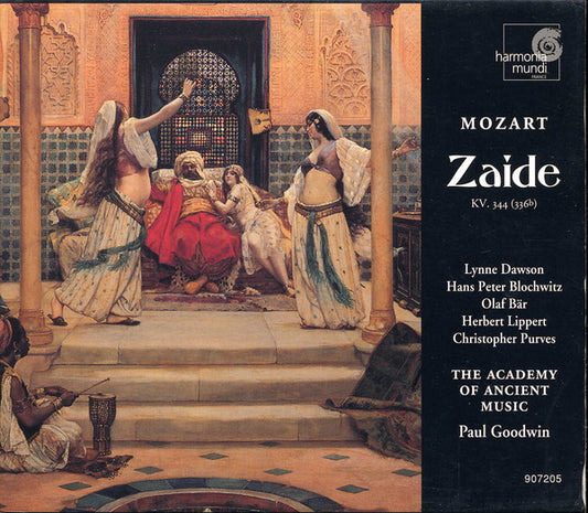 Wolfgang Amadeus Mozart - Lynne Dawson, Hans Peter Blochwitz, Olaf Bär, Herbert Lippert, Christopher Purves, The Academy Of Ancient Music, Paul Goodwin (2) : Zaide (CD, Sli)