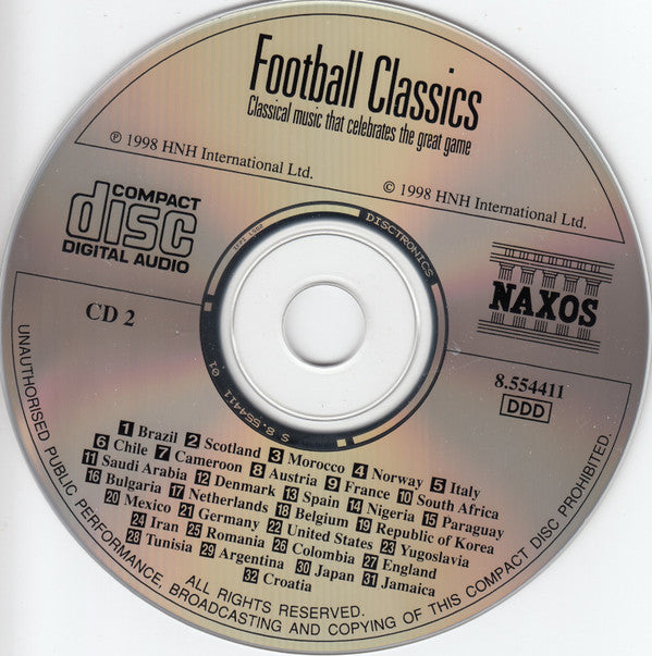 Various : Football Classics (2xCD, Comp)
