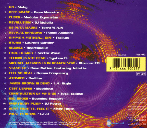 Various : Rave Nation (House, Ambient And Techno Dance) (CD, Comp, P/Mixed)