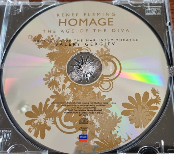 Renée Fleming, Orchestra Of The Mariinsky Theatre, Valery Gergiev : Homage · The Age Of The Diva (CD)