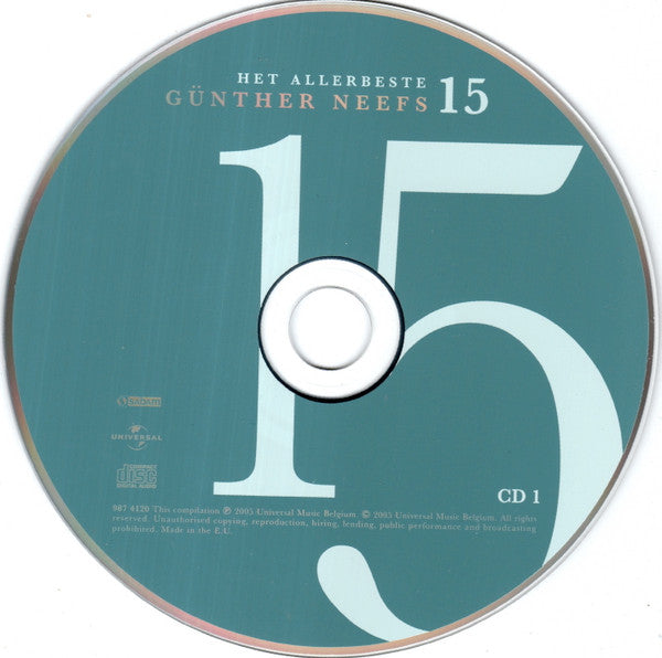Gunther Neefs : 15 Het Allerbeste (2xCD, Comp + DVD-V)