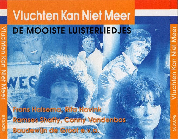 Various : Vluchten Kan Niet Meer - De Mooiste Luisterliedjes (2xCD, Comp)