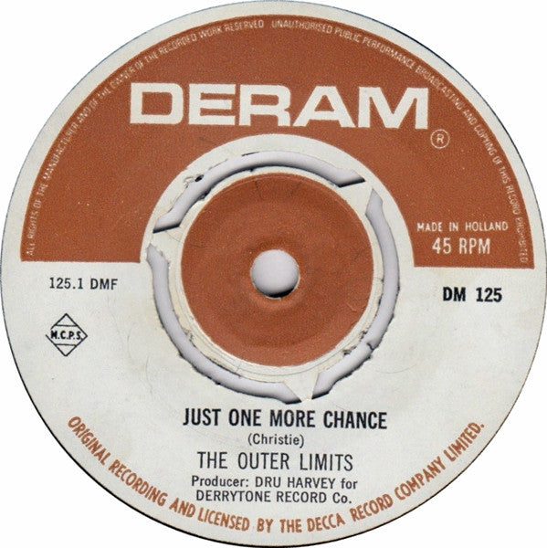 The Outer Limits : Just One More Chance (7", Single)