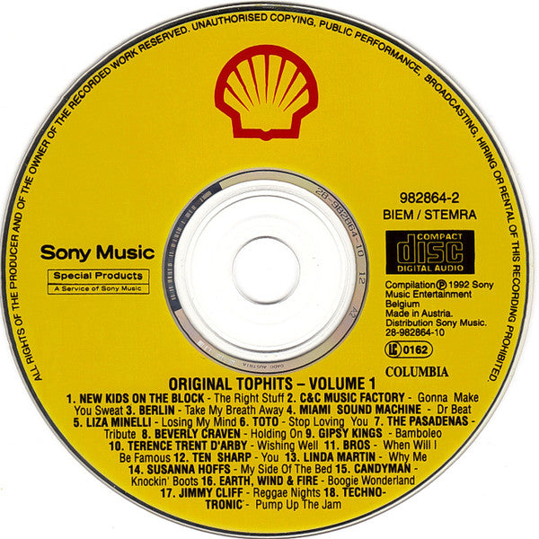 Various : Original Top Hits 1 (CD, Comp, Ltd, Promo)