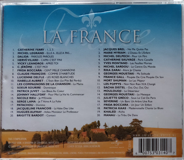 Various : La France (2xCD, Comp)