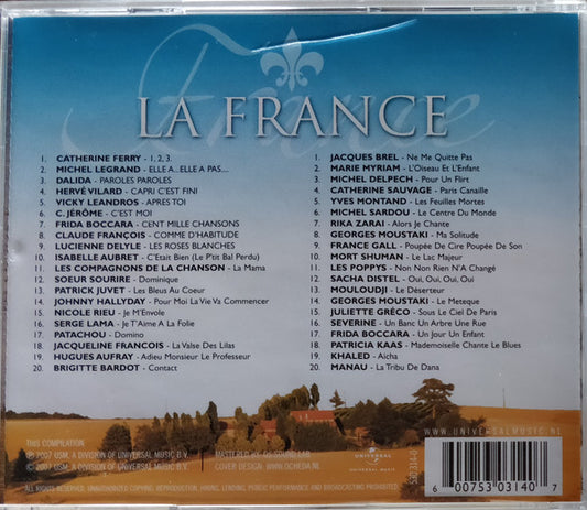 Various : La France (2xCD, Comp)
