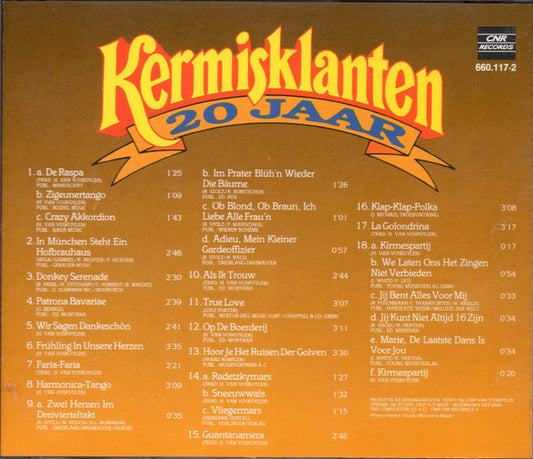 De Kermisklanten : 20 Jaar (CD, Comp)
